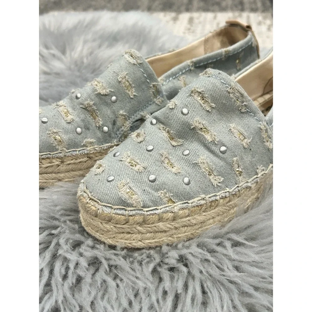 Circus By Sam Edelman Cayden Embellished Espadrilles‎ Women's 9.5